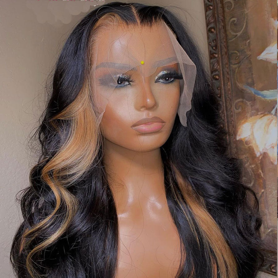 Can't Remove My Eyes Off This Look! Buy Now, Pay Later! Virgin Human Hair 13x4 Lace Front Wigs Pre Plucked  (w802)