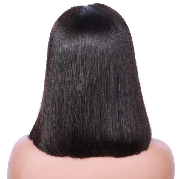 Quantity Limited! Flash Sale 13x4 Frontal Wigs Short Straight Human Hair Bob Wigs (w692)